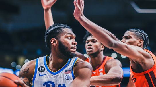 Pitt's Hugley sees progress in his battle with growing pains taken in Oakland (Pitt)