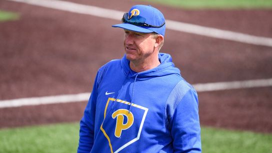 Pitt extends baseball coach Bell through 2027 taken in Sharon, Pa. (Pitt)