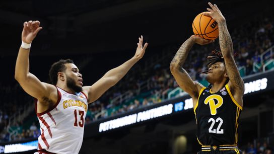 Freeze Frame: The meaning of 'Onions!' in the NCAA Tournament taken in Greensboro, N.C. (Pitt)