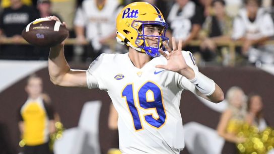 What are Pitt's future quarterback options beyond Slovis? taken on the South Side (Pitt)