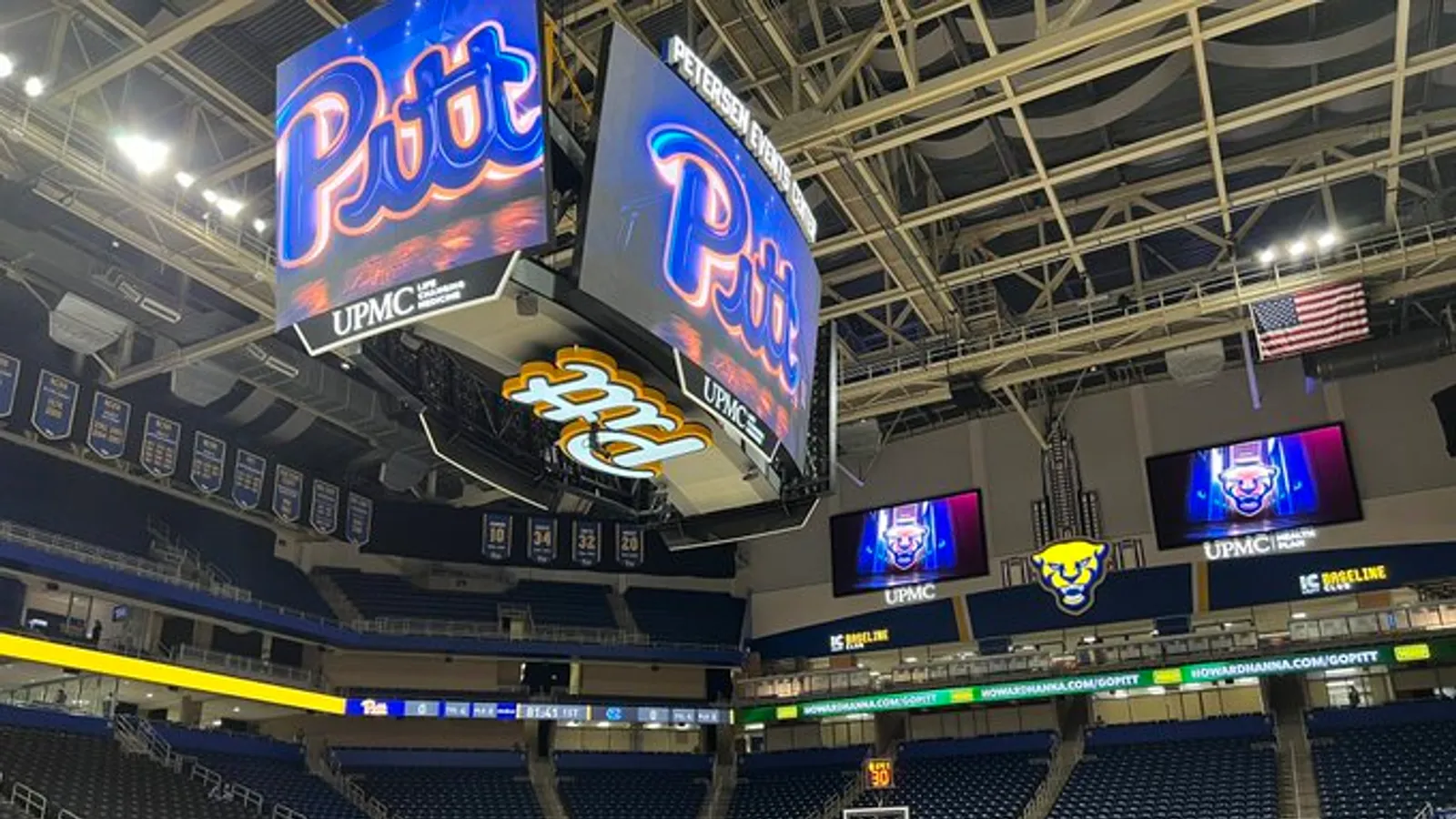 Pitt vs. Sam Houston, 1:01 p.m. taken in Oakland. Photo by DKPS