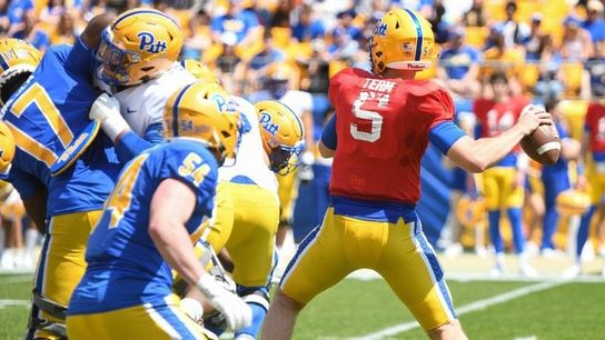 Three storylines to watch as Pitt training camp begins taken in Latrobe, Pa. (Pitt)