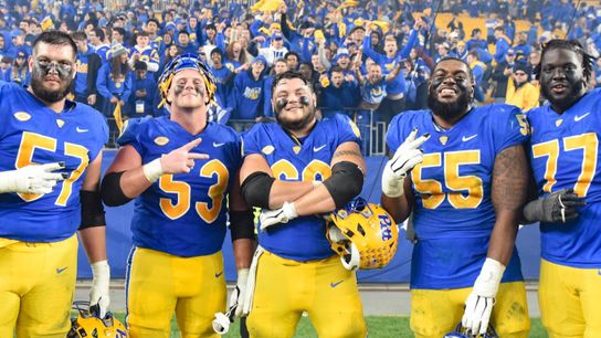 'Play free, play angry' mantra for Pitt's offensive line drives success taken on the South Side (Pitt)