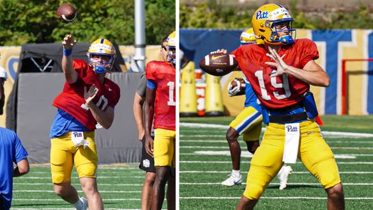 Yarnell, Holstein to both play vs. Kent State as Pitt's quarterback battle continues taken on the South Side (Pitt)