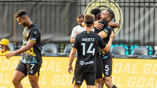 Riverhounds finally find net with five-star display  taken at Highmark Stadium  (Riverhounds)