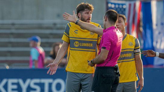 Riverhounds put up valiant fight, but suffer late despair in Indianapolis taken at Highmark Stadium (Riverhounds)