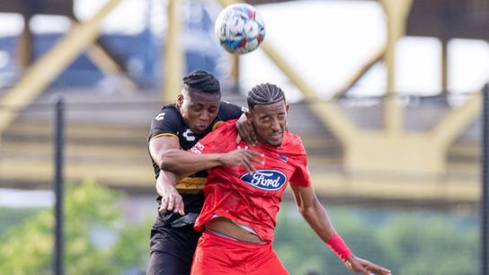 Amid going winless in last five matches, Riverhounds looking to get back on the same page taken at Highmark Stadium (Riverhounds)