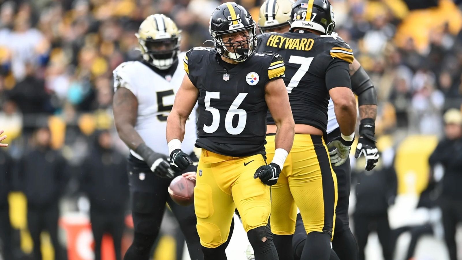 T.J. Watt was pivotal in Steelers victory vs Saints in Week 10