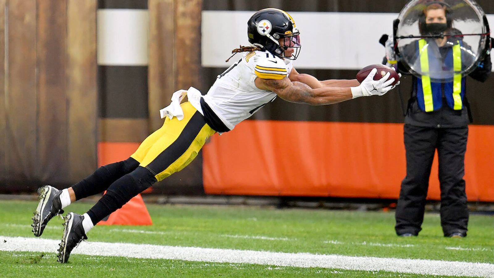 Steelers WR Chase Claypool aiming high with goal of 14 touchdowns