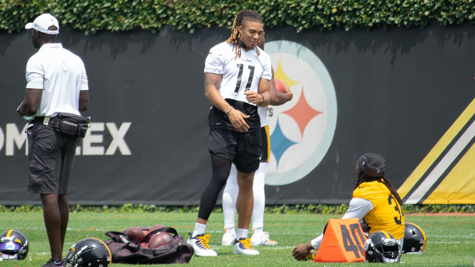 PHOTOS: Steelers WR Chase Claypool at 2021 NFL training camp