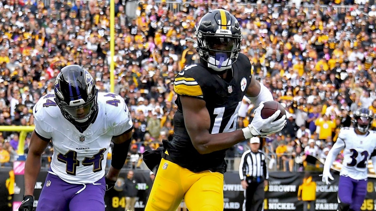 Steelers vs Ravens live score & H2H