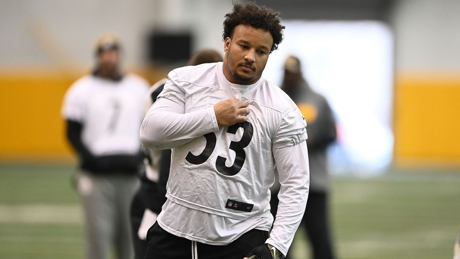 Kendrick Green Training with Maurkice Pouncey