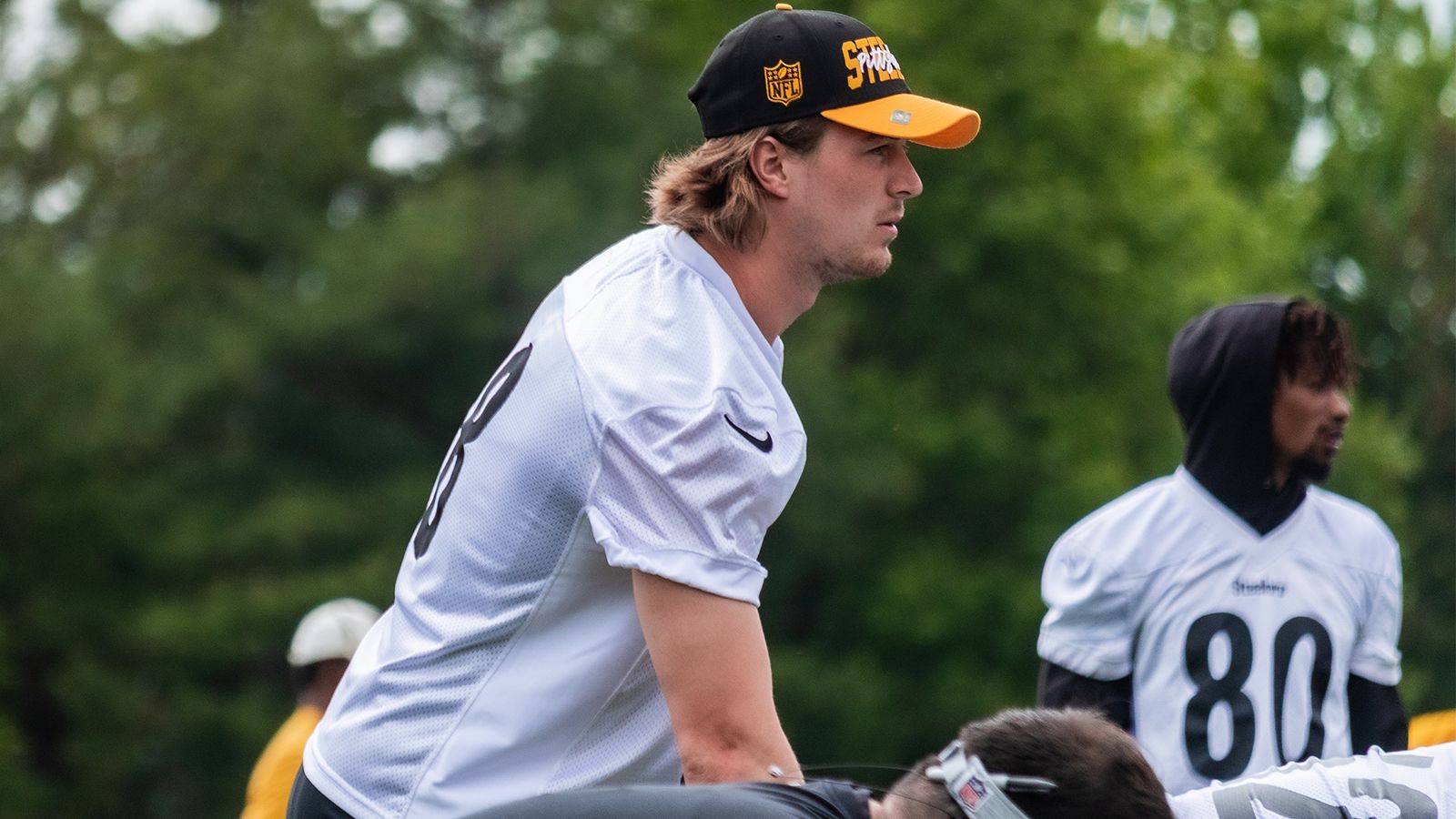 Steelers QB Kenny Pickett looking to master the playbook