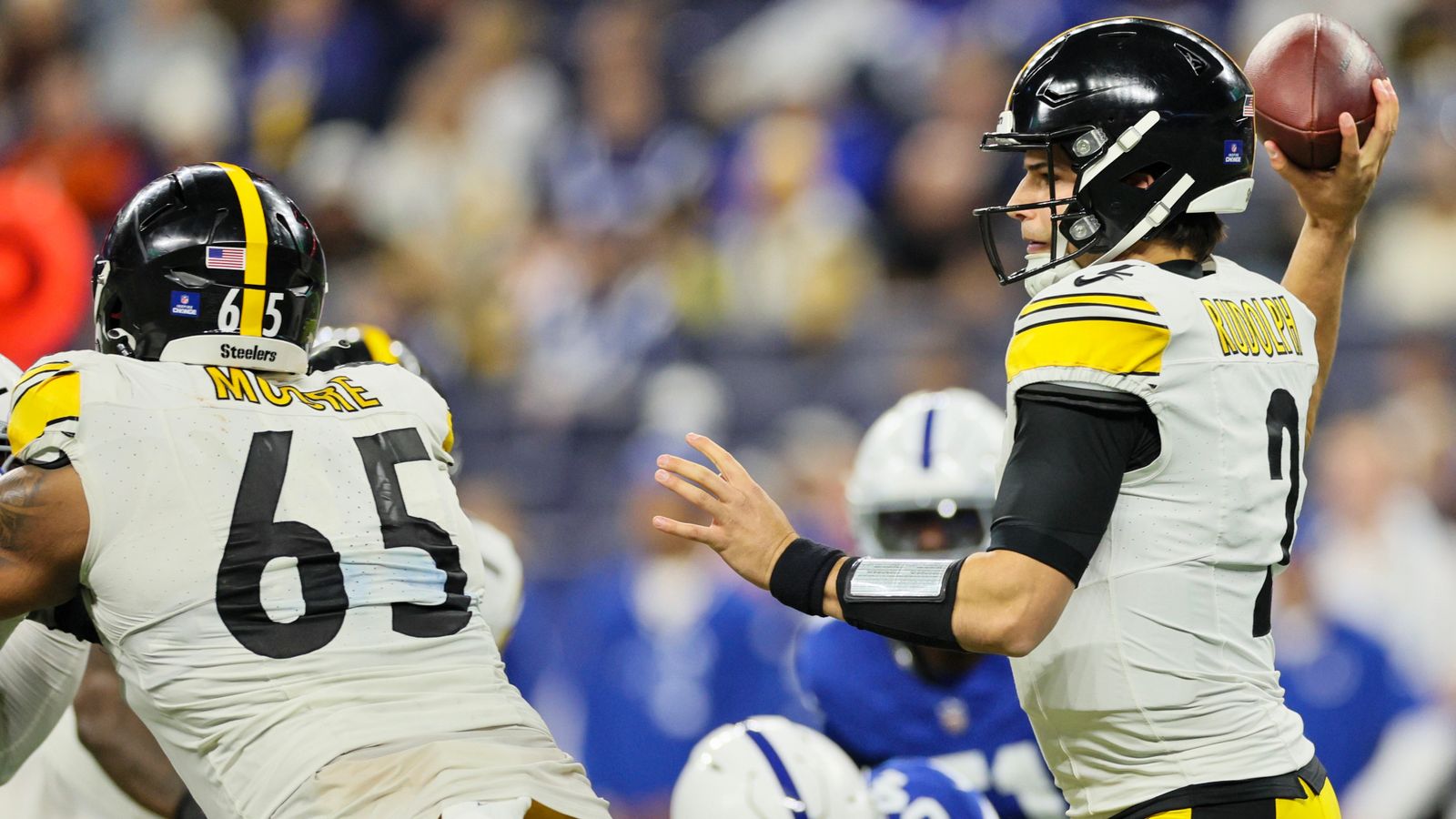 Should Mason Rudolph get the start at QB for Steelers? - Behind