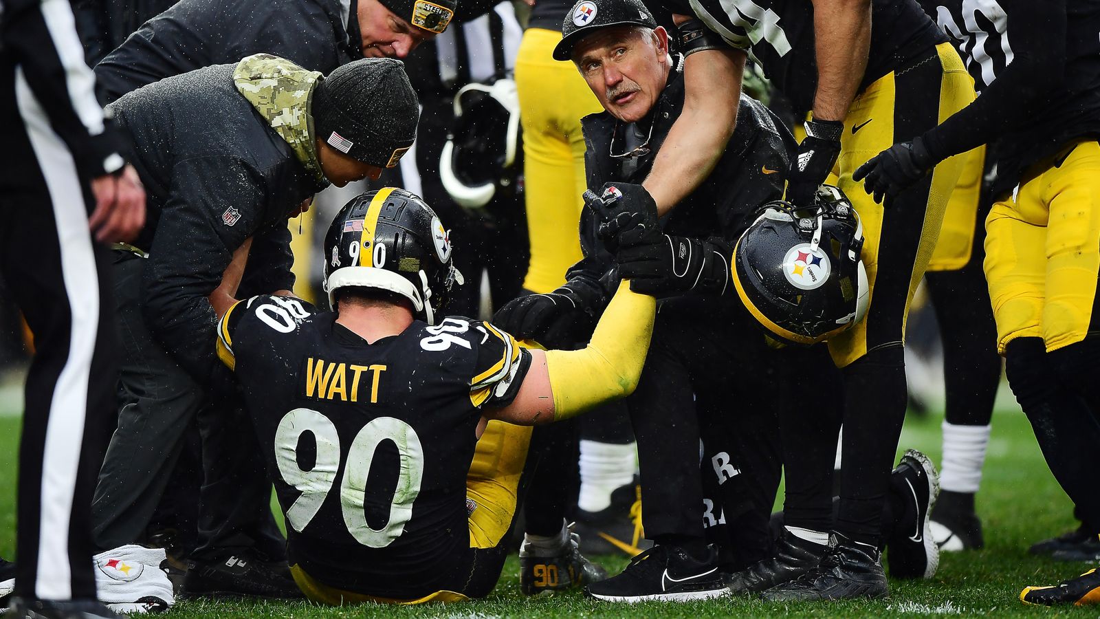 No Watt, Haden or Dotson for Steelers This Week