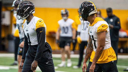New-look receiver room off to good start taken Pittsburgh. Photo by GREG MACAFEE / DKPS