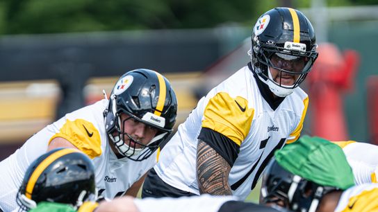 Shuffling on the offensive line taken Pittsburgh. Photo by GREG MACAFEE / DKPS