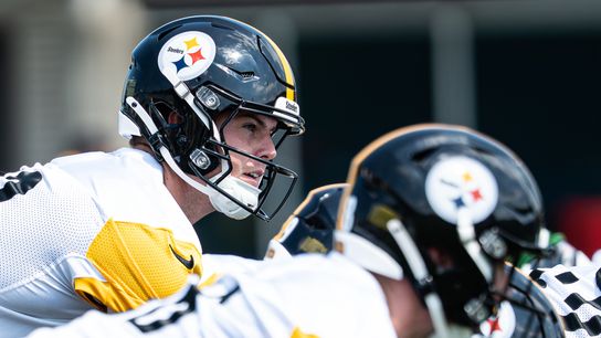 Arth welcomes youth competition in quarterback room taken Pittsburgh. Photo by GREG MACAFEE / DKPS