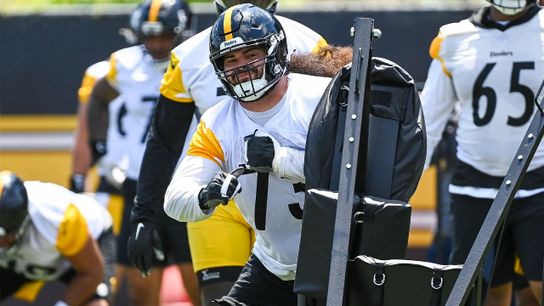 Positional preview: Can the O-line realize its potential? taken in Forney, Texas (Steelers)