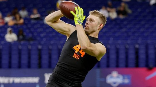 Fourth round: Kaden Wetjen, wide receiver, Iowa taken Pittsburgh