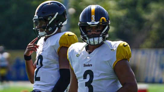 Russell Wilson said he's getting 'closer and closer' after aggravating calf injury taken on the South Side (Steelers)