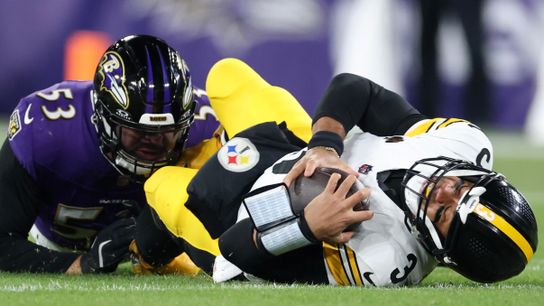 Steelers eliminated, embarrassed by Ravens taken in Baltimore. Photo by GETTY