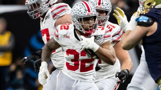 Steelers host two more running backs  taken Downtown. Photo by GETTY