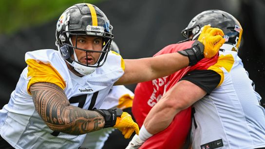 Rookie minicamp: Fautanu, Frazier, McCormick offer look at future O-line taken on the South Side (Steelers)