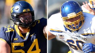 Halicke: Frazier, McCormick add much needed quality, grit up front taken in Forney, Texas (Chalk Talk). Photo by WVU ATHLETICS / SDSU ATHLETICS