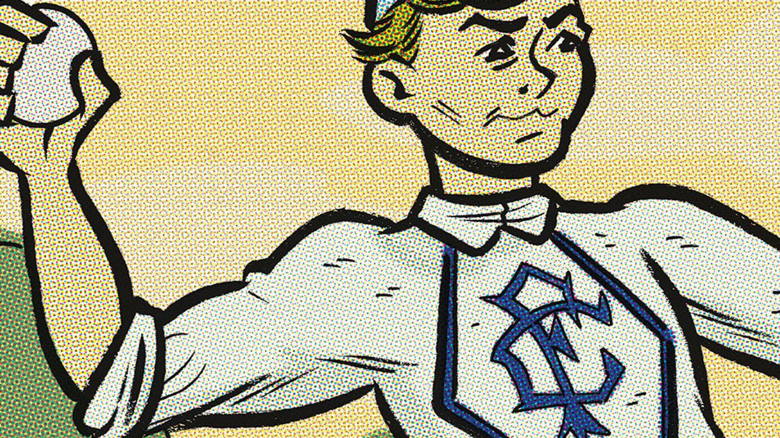 A real throwback! taken in Richmond, Va. (Cartoon Canon). Photo by ROB ULLMAN / DKPS