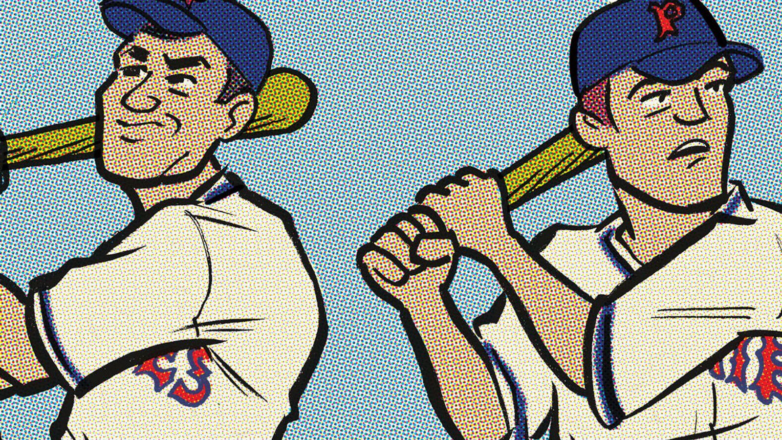 Twin slams! taken in Richmond, Va. (Cartoon Canon). Photo by ROB ULLMAN / DKPS