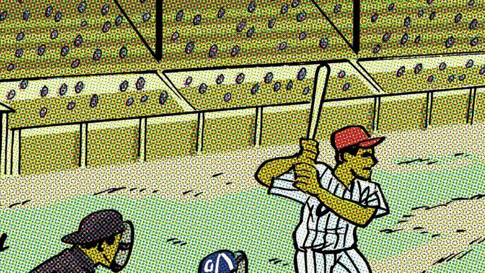 There used to be a ballpark! taken in Richmond, Va. (Cartoon Canon). Photo by ROB ULLMAN / DKPS