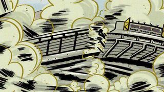 Farewell, Three Rivers! taken in Richmond, Va. (Cartoon Canon). Photo by ROB ULLMAN / DKPS