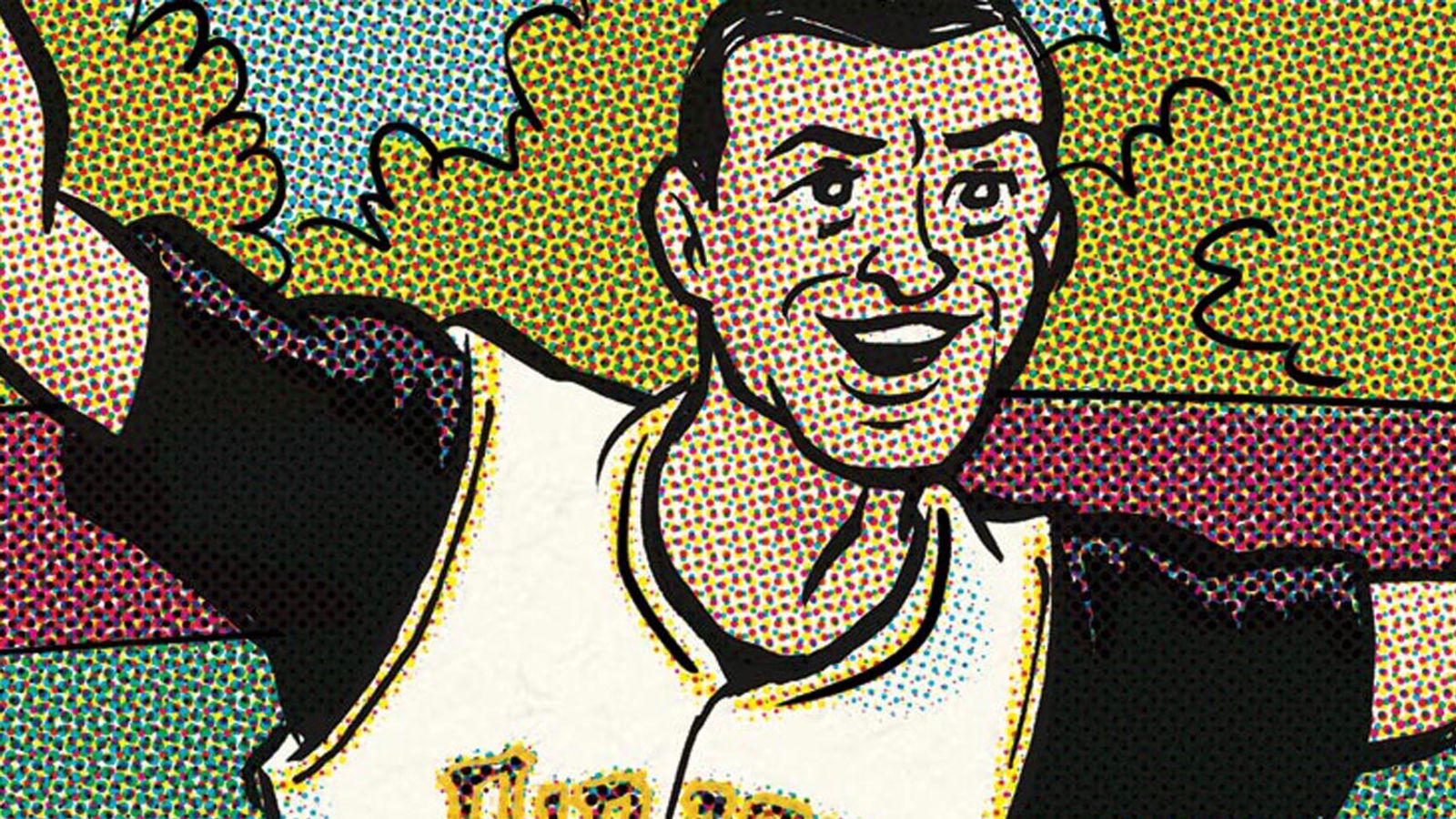 The great Maz. taken in Richmond, Va. (Cartoon Canon). Photo by ROB ULLMAN / DKPS