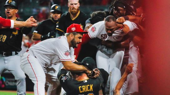 Pirates-Reds rivalry reaches new level with epic bench-clear taken in Cincinnati (Courtesy of StepOutside.org)