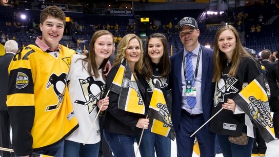 Rutherford: Guerin 'worked hard to get to this’ taken at PPG Paints Arena (Courtesy of Point Park University)