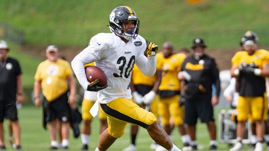 Conner trying to live, play 'in the moment' taken in Latrobe, Pa. (Steelers)