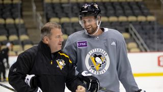 Dumoulin, Sprong practice, hopeful for opener taken at PPG Paints Arena (Penguins)