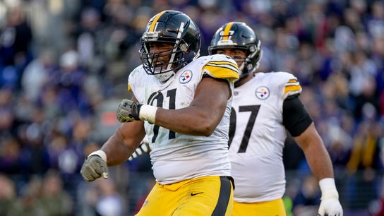 Tuitt placed on IR, done for season ☕️ taken in Carson, Calif. (Steelers)