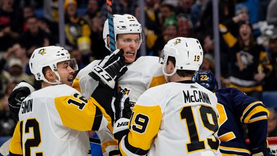 Bjugstad, McCann find their sunny side taken at PPG Paints Arena (Courtesy of Point Park University)