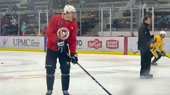 Malkin would like to meet Bortuzzo in Cup Final taken in Cranberry, Pa. (Courtesy of Point Park University)