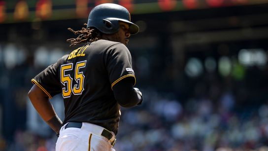 Bell named NL Player of the Month taken at Highmark Stadium (Courtesy of StepOutside.org)