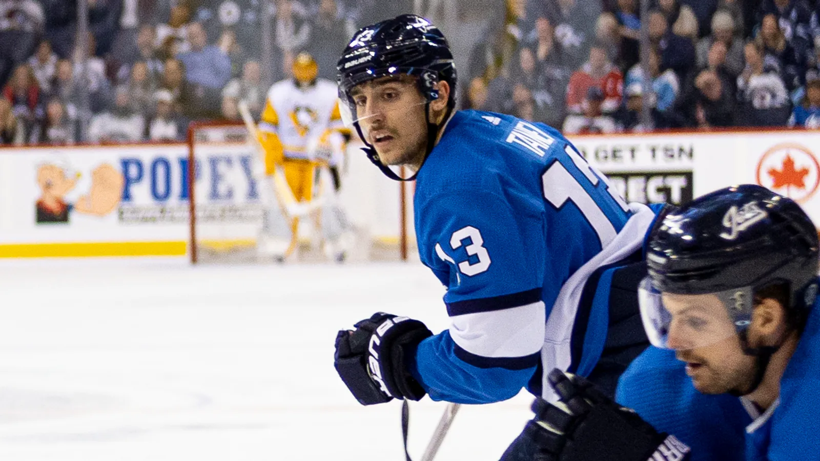 The 2019-20 prospectus: Brandon Tanev taken at PPG Paints Arena (Courtesy of Point Park University)