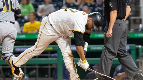 Mound Visit: Pirates' bats sputter after break ☕ taken in State College, Pa. (Courtesy of StepOutside.org)