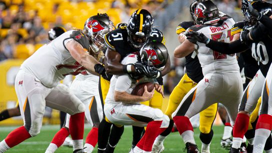 Practice squad set ... with one spot open taken at Rooney Complex (Steelers)