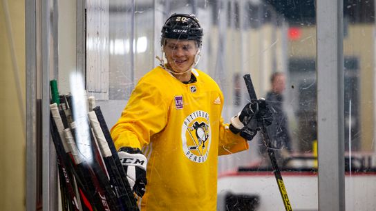 Bjorkqvist 'working out the right way' taken in Cranberry, Pa. (Courtesy of Point Park University)