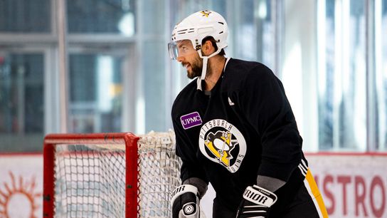 Letang practices, likely game-time decision vs. Flames taken in Cranberry, Pa. (Penguins)