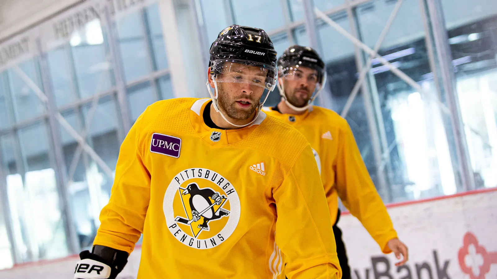 Penguins placing Rust, Trotman on LTIR taken at PPG Paints Arena (Courtesy of Point Park University)