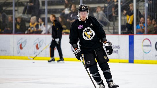 Malkin misses practice but making progress taken in Cranberry, Pa. (Penguins)