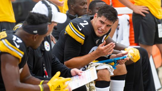 Teammates ready to rally around Rudolph taken at Rooney Complex (Steelers)